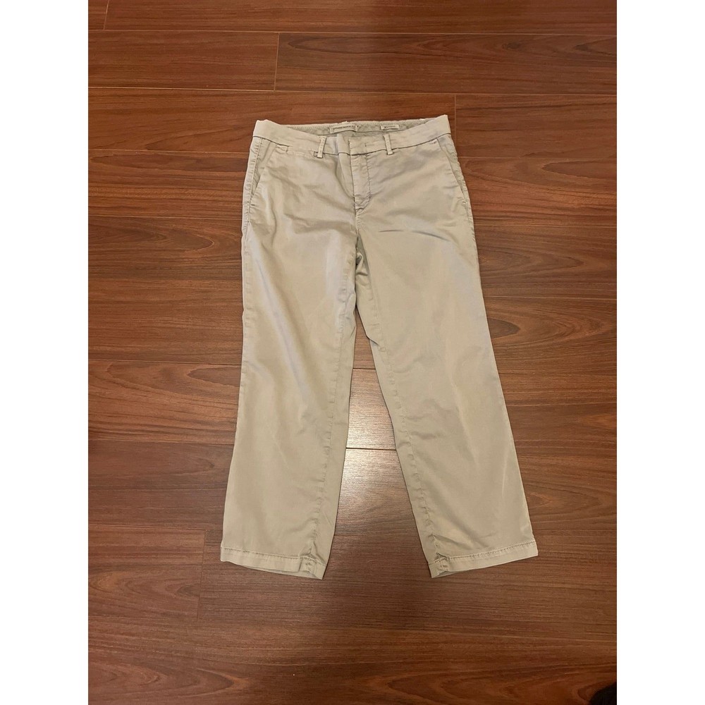 Banana Republic Women’s Size 10 Straight Crop Khaki Pants